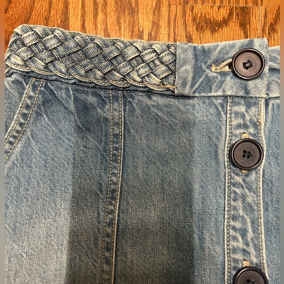 Joie Skirts | Classic Joie Denim Mini Skirt! | Color: Blue | Size: 24 - Picture 4 of 4